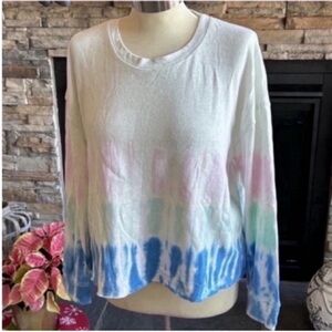 Splendid Pastel Tie-Dye Sweatshirt